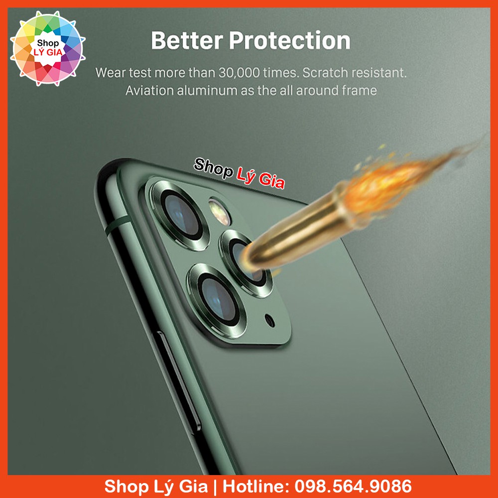 Cường lực từng mắt bảo vệ camera cho iPhone 13 / 12 / 11 Pro Max