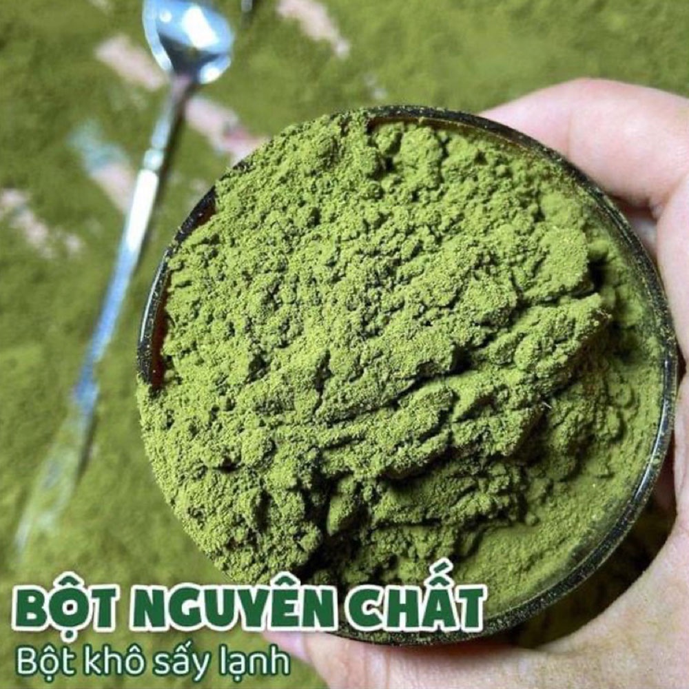 Bột diếp cá sấy lạnh nguyên chất 500g (Organic, detox, thanh nhiệt, kháng khuẩn) - Thảo Dược Hạnh Nguyên