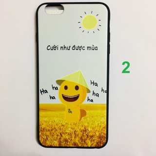 Ốp iPhone Lưng Mềm Viền Mềm Hình 3D Kute