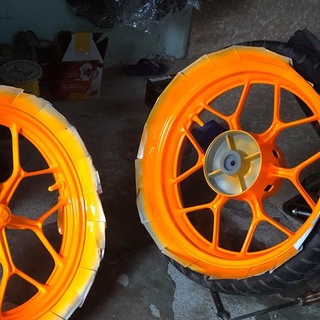 Sơn Samurai Combo màu cam huỳnh quang 55