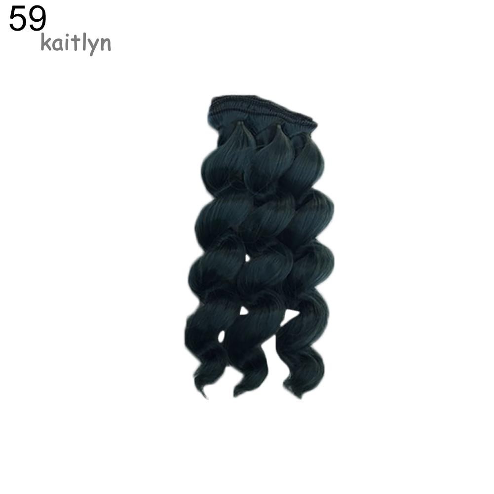 Kaitlyn☺Doll DIY Wig Curly Wavy Hair for Barbie Dolls Repair Accessory Kid Children Toy