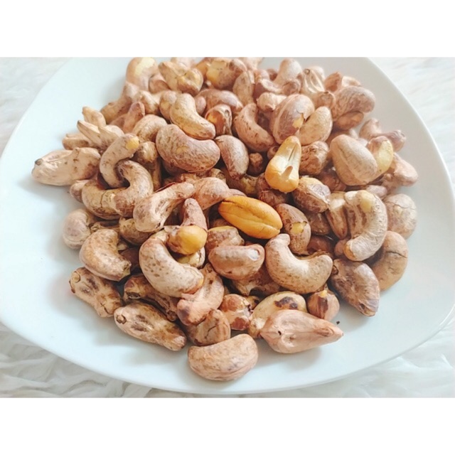 [NHẬP THUY2910 GIẢM 10K CHO ĐƠN 399K ]  250G HẠT ĐIỀU LOẠI 1 RANG MUỐI CÒN VỎ LỤA