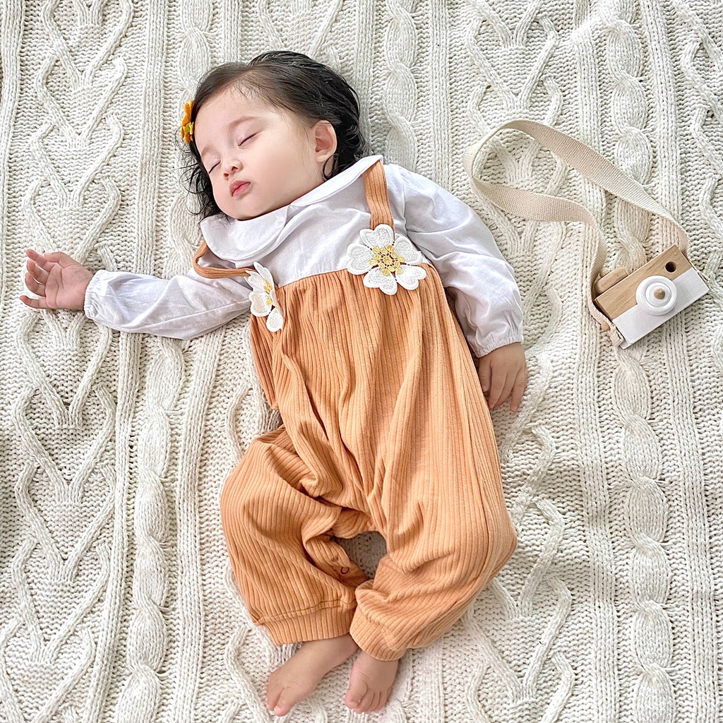 Sanlutoz Thời trang Công chúa Lãng mạn Tay áo dài Quần áo Dành cho bé gái