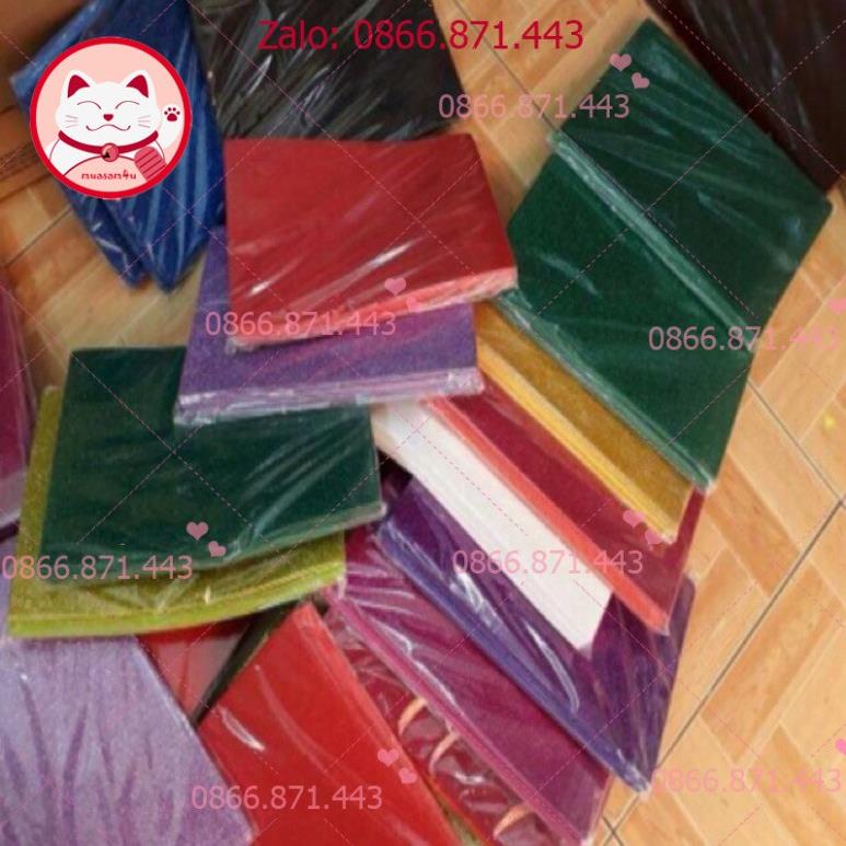 ⚡𝐅𝐑𝐄𝐄𝐒𝐇𝐈𝐏⚡ Xốp nhũ , xốp kim tuyến A4 - QA