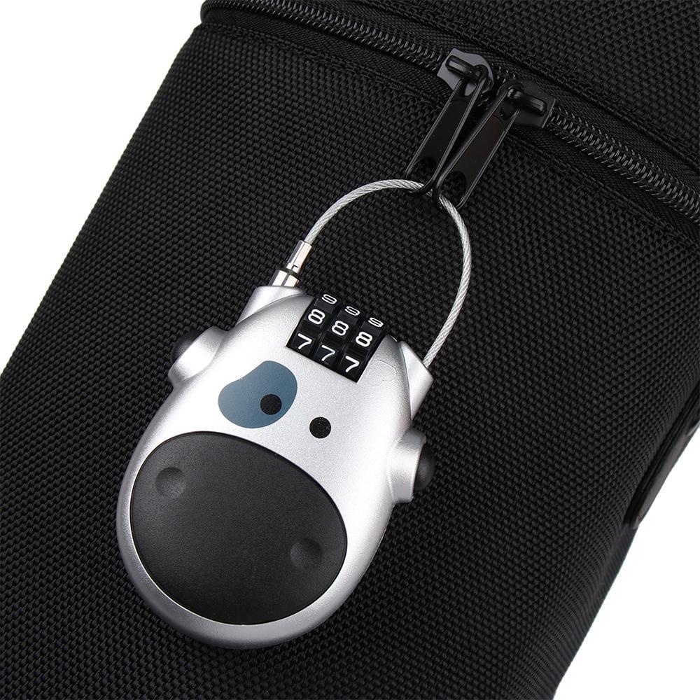 SHOUKEY Ổ Khóa Mật Khẩu 3 Số Chống Trộm Độ Chính Xác Cao Siêu Bền Tiện Dụng Cho Xe Máy