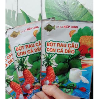 5 gói bột rau câu dẻo con cá vàng Hiệp Long