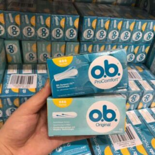 Băng vệ sinh dạng nút Tampon O.B Đức