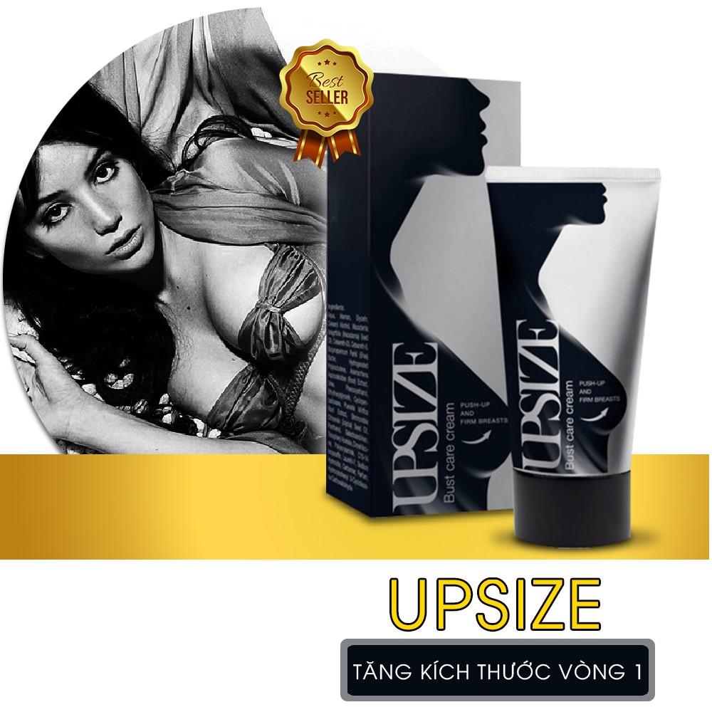 [Liệu Trình 5 Tuýp] Kem Nở Ngực UpSize (50ml) -Dòng Kem Massage Tăng Size Vòng 1 Hiệu Quả, Hết Chảy Xệ Săn chắc Tự Nhiên | BigBuy360 - bigbuy360.vn