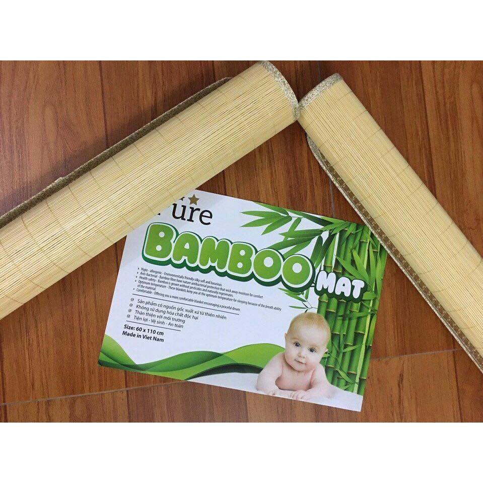 Chiếu Tre Bamboo Sz 60x110cm ⭐️Mẹ Và Bé Baby World Đà Nẵng