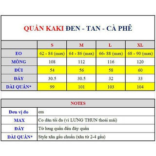 QUẦN BASIC PANTS KAKI ĐEN UNISEX