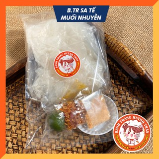 Bánh tráng Sa tế tắc muối nhuyễn Huỳnh Trân loại 1 (bịch 50gr)
