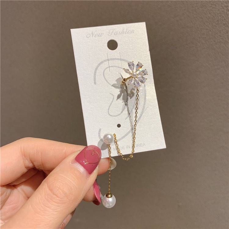 Khuyên Tai Nữ Hình Bông Hoa Thời Trang Hàn Quốc