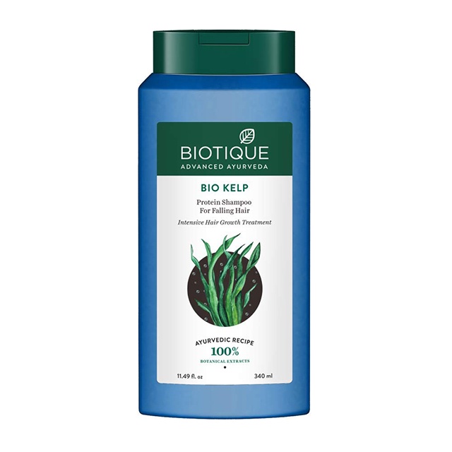 Dầu Gội Protein Tảo Bẹ Cho Tóc Rụng Biotique | Biotique Bio Kelp Protein Shampoo for Falling Hair, 340 ml