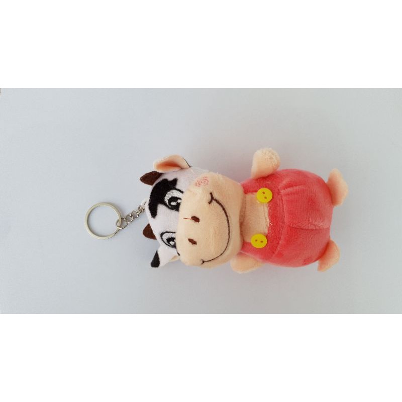 Móc Khóa Gấu Bông Bò Sữa, Mẫu Đẹp, Giá Rẻ