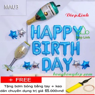Sét bong bóng sinh nhật người lớn