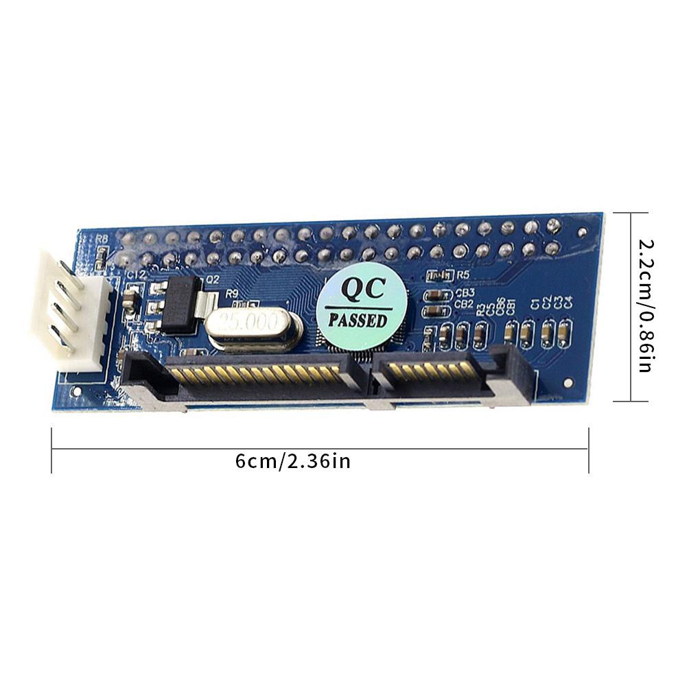 Adapter Chuyển Đổi Ổ Cứng Elenxs HDD 3 5 IDE Sang SATA 40 Pin