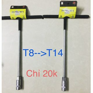 Tuýp chữ T đủ số