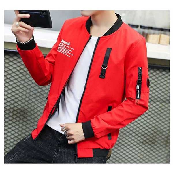 Áo khoác dù nam 2 lớp in chữ hàng đẹp