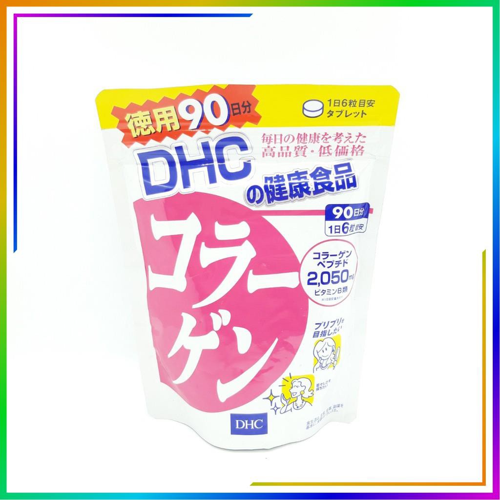 Viên uống bổ sung Collagen DHC 90 ngày, thực phẩm bảo vệ sức khỏe DHC Collagen giúp da săn chắc căng