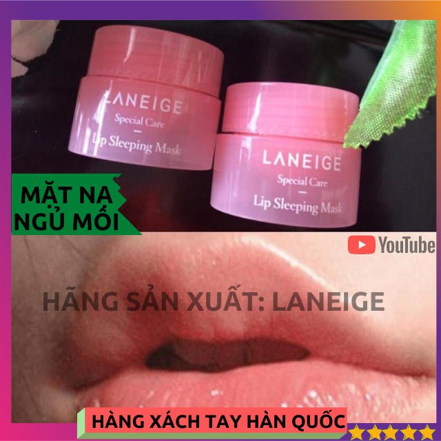 [Xả Kho 3 Ngày] Mặt Nạ Ngủ Dưỡng Môi Laneige Lip Sleeping Mask Mini | BigBuy360 - bigbuy360.vn