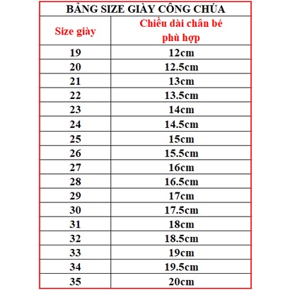 Giày công chúa thắt nơ đính ngọc cho bé gái size[19-24]