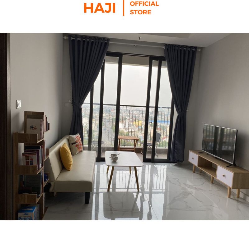 Kệ Tivi HAJI để sàn có ngăn kéo lưu trữ, Tủ kệ trang trí cho không gian phòng khách thêm sang trọng hiện đại A155