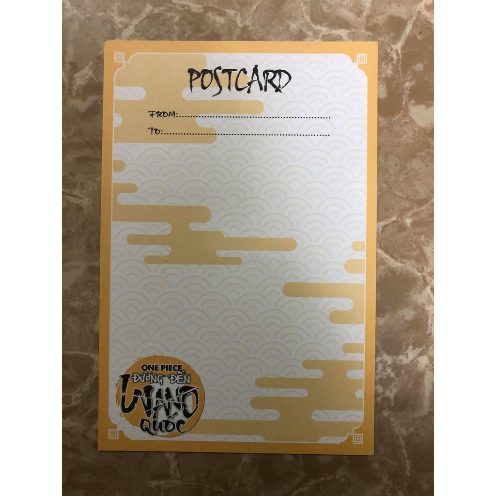 [Mã LIFEMALL995 giảm 10% đơn 99K] Postcard One Piece Offline Đường đến Wano Quốc NXB Kim Đồng