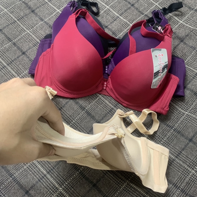 Áo lót ngực trơn cài trước nâng ngực siêu quyến rũ mút dày 2cm | BigBuy360 - bigbuy360.vn