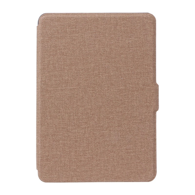 Bao da máy đọc sách kết cấu vải siêu mỏng nắp gập bảo vệ cho Amazon Kindle Paperwhite 1/ 2/ 3 6 inch