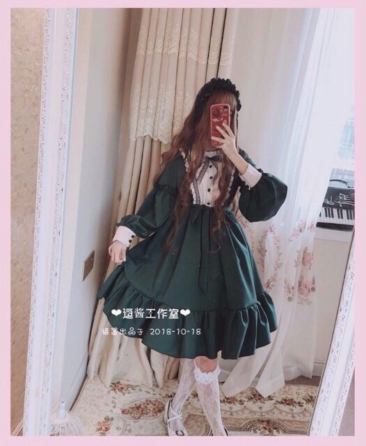 Váy / Đầm Lolita dáng xoè siêu xinh  váy đầm công chúa,dự tiệc, tiểu thư