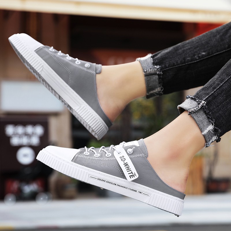 Giày Canvas thoáng khí kiểu dáng trẻ trung năng động | BigBuy360 - bigbuy360.vn