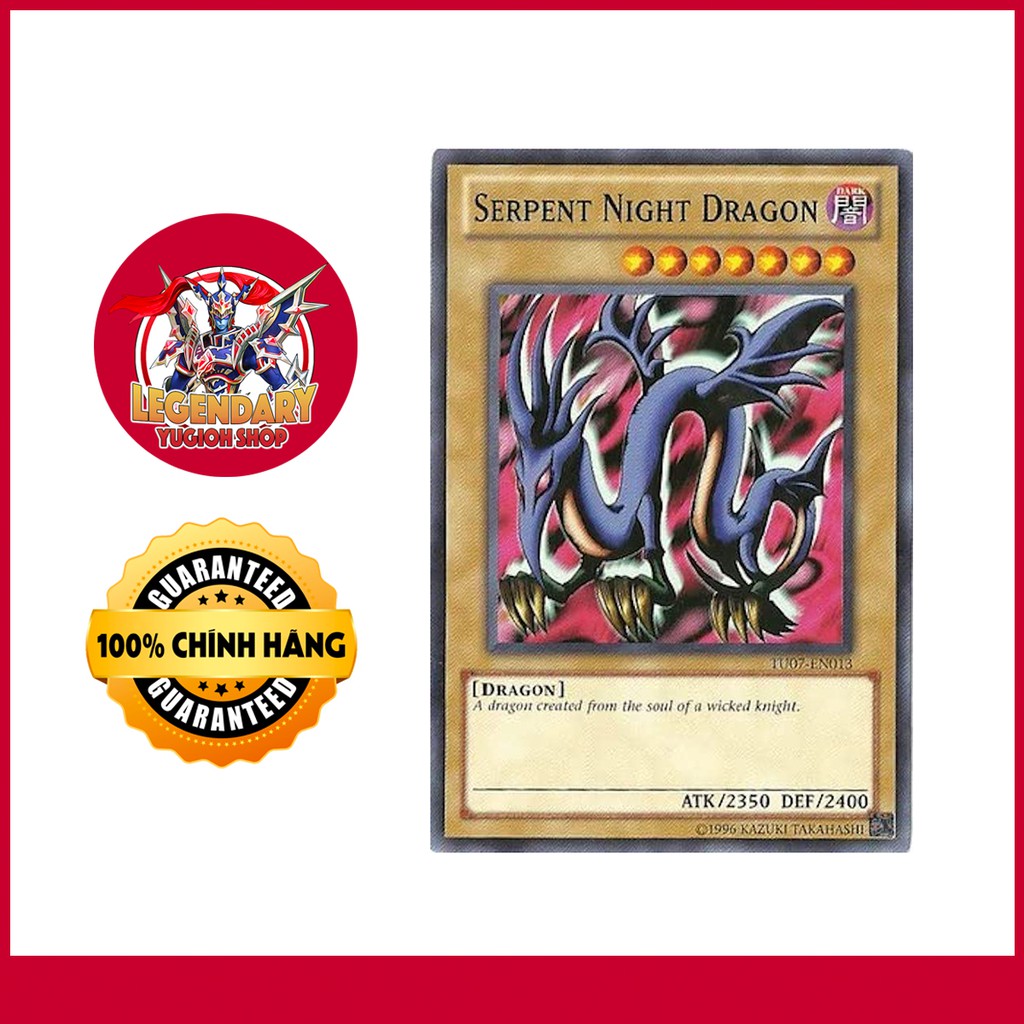 EN-JP]Thẻ Bài Yugioh Chính Hãng] Serpent Night Dragon