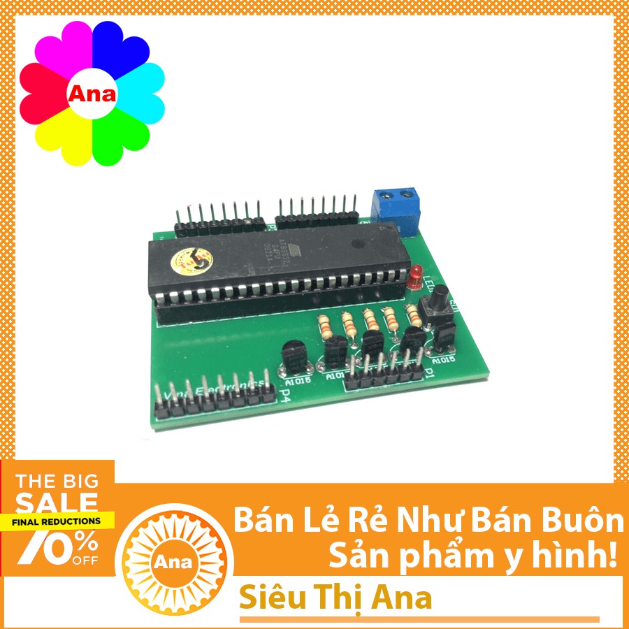 Mạch Led Cube 555 ( Bao Gồm Cả Ic Đã Nạp Code Cube Sẵn )