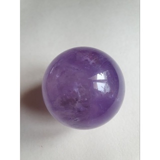 Đá tím amethyst dạng cầu size M (127 gram đường kính 4.5cm)