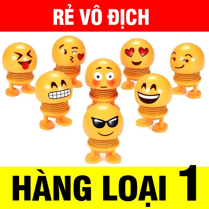 Thú nhún Emoji lò xo lắc đầu