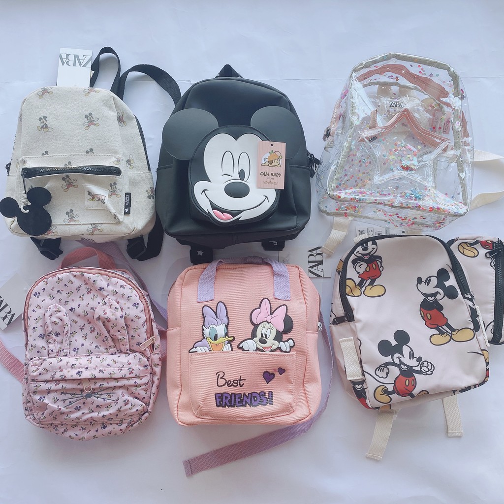 Balo cho bé ,balo thời trang cho bé họa tiết nhân vật hoạt hình cho bé từ 1-12 tuổi Cam baby store.
