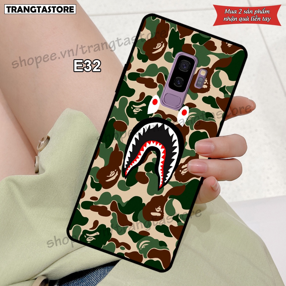 Ốp lưng Samsung S9 - S9 Plus in hình các thương hiệu nổi tiếng