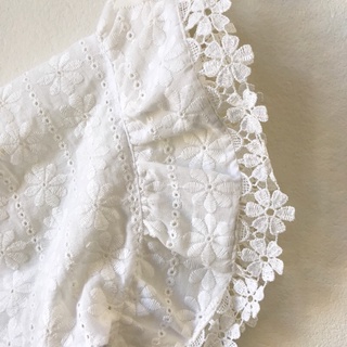 Mũ bonnet ren tiểu thư cho bé