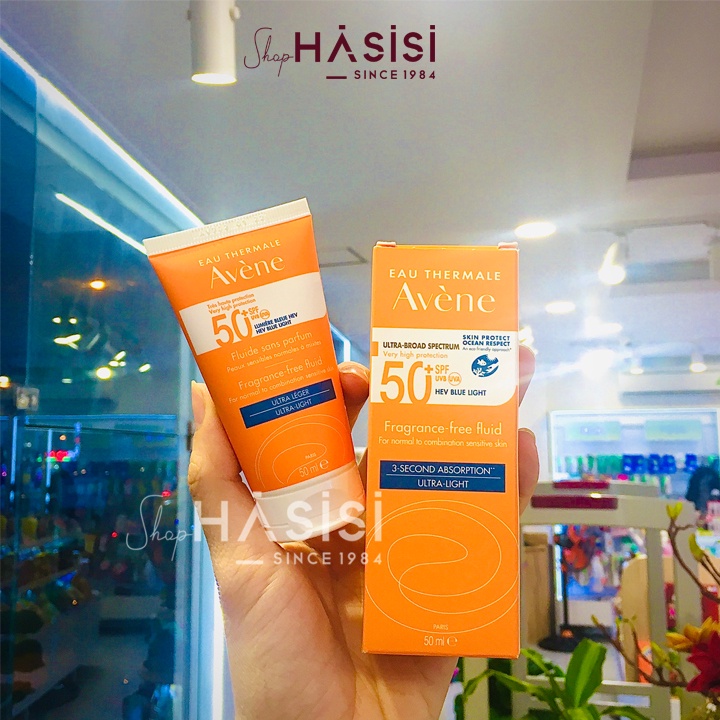 Kem Chống Nắng Phổ Rộng AVENE - Eau Thermale Utra-Broad Spectrum Fluid SPF50+ 50ml