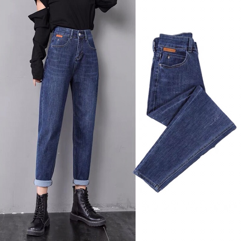 Quần Jeans nữ, baggy jean nữ ống suông, rộng, hottrend 2022 | WebRaoVat - webraovat.net.vn