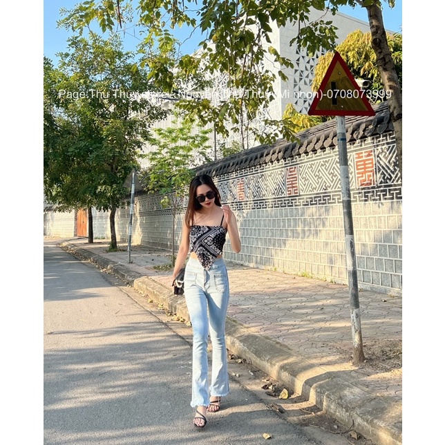 Quần Jeans ống loe