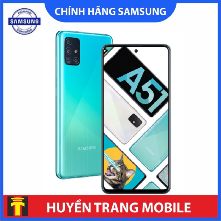 ĐIỆN THOẠI SAMSUNG GALAXY A51- 6GB/128GB- HÀNG CHÍNH HÃNG NGUYÊN SEAL- BẢO HÀNH 12 THÁNG TOÀN QUỐC