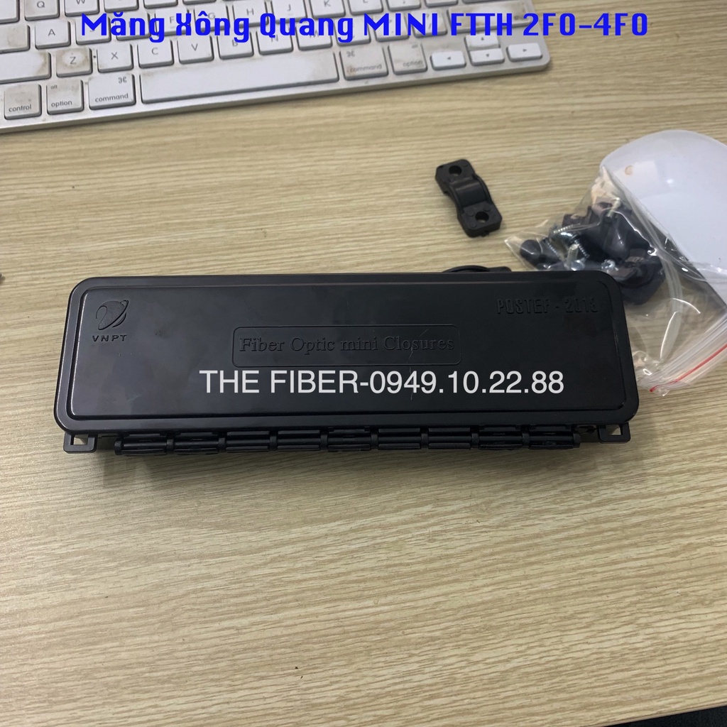 Măng Xông Quang MINI FTTH 2FO-4FO Bộ nối cáp quang thuê bao
