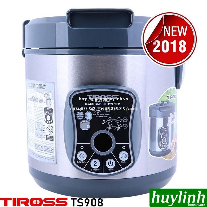 Máy làm tỏi đen Tiross TS908 - 6 lít (2018)