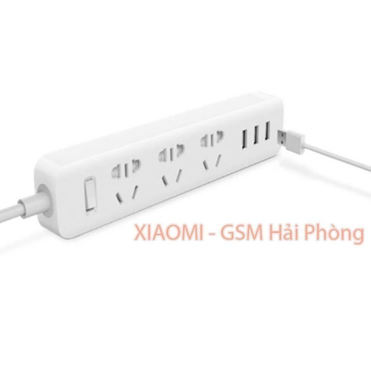 Ổ Cắm Điện Xiaomi Power Strip 3 Cổng USB Chính Hãng - GSM Hải Phòng