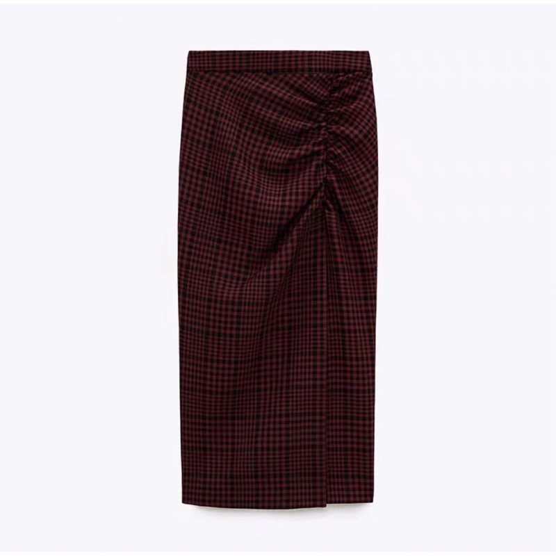 Chân váy caro dúm Z | BigBuy360 - bigbuy360.vn