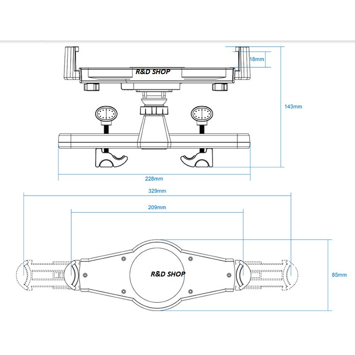 GÍA ĐỠ IPAD DÀNH CHO Ô TÔ, XE HƠI | BigBuy360 - bigbuy360.vn