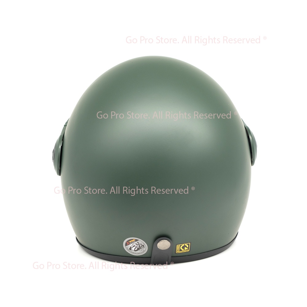 [CHÍNH HÃNG] Mũ Bảo Hiểm 3/4 XPRO X115 Chuẩn Quatest 1