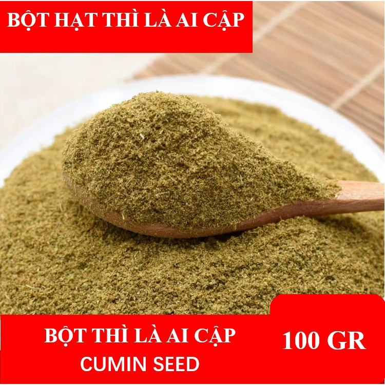 100g Cumin Ground bột hạt thì là Ai Cập