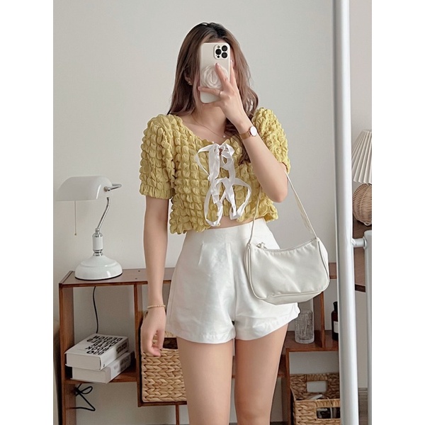 SET ÁO QUÂY MIX CADIGAN CHẤT XỐP HẠT SIÊU XINH